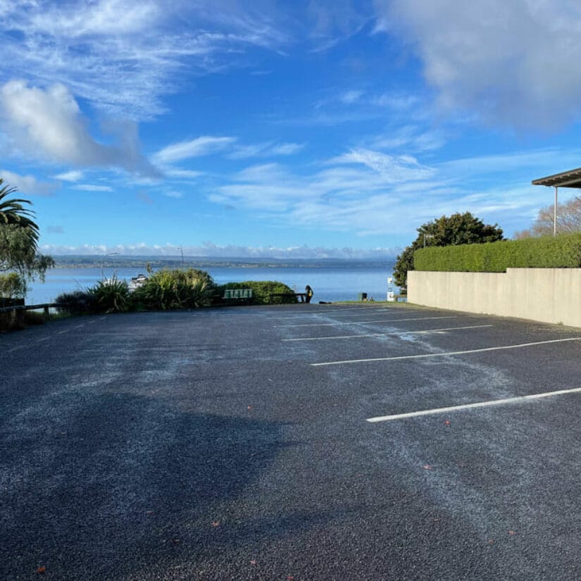 Te Moenga Scenic Reserve boat ramp parking
