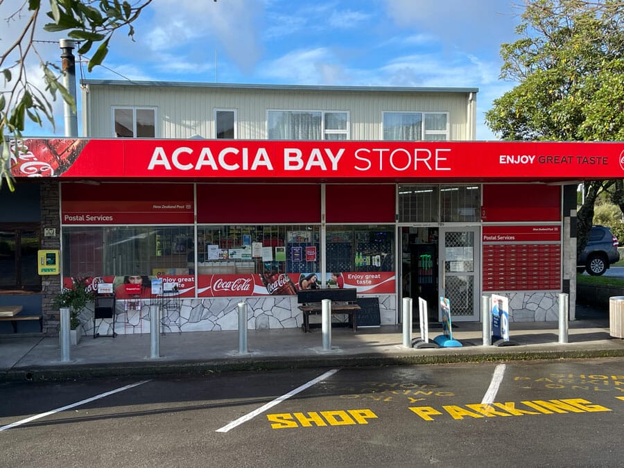 acacia bay store taupo